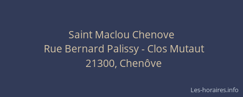 Saint Maclou Chenove