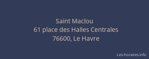 Saint Maclou