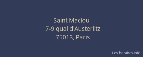 Saint Maclou