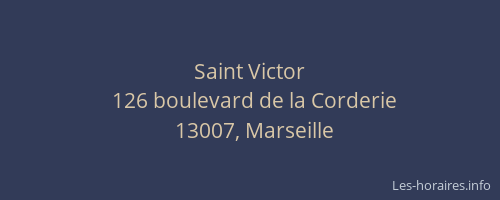 Saint Victor