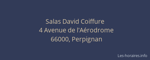 Salas David Coiffure