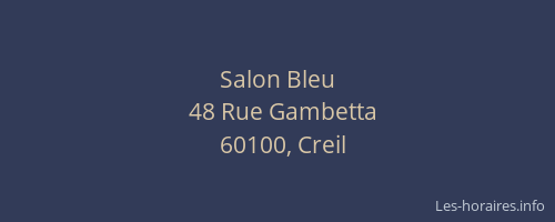 Salon Bleu