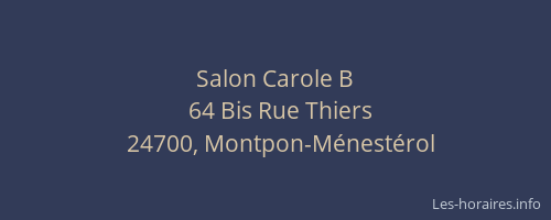 Salon Carole B