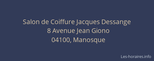 Salon de Coiffure Jacques Dessange
