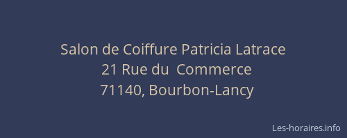 Salon de Coiffure Patricia Latrace