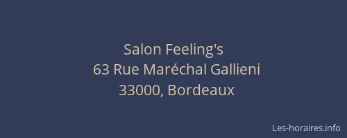 Salon Feeling's