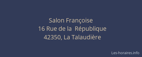 Salon Françoise