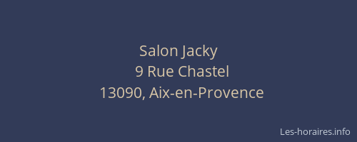 Salon Jacky