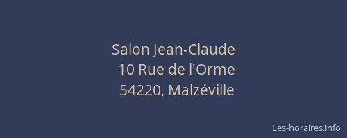 Salon Jean-Claude