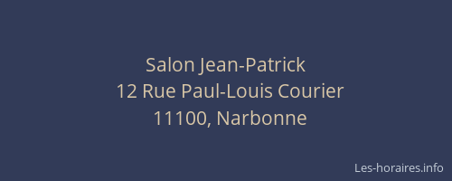 Salon Jean-Patrick