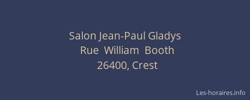 Salon Jean-Paul Gladys