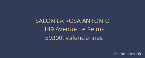 SALON LA ROSA ANTONIO