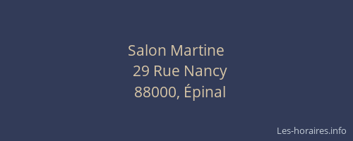 Salon Martine