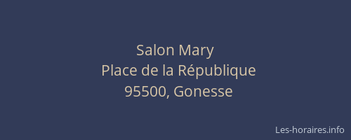 Salon Mary