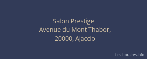 Salon Prestige