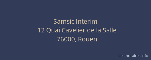 Samsic Interim