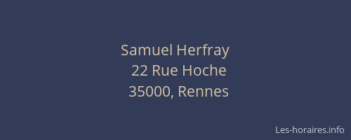 Samuel Herfray