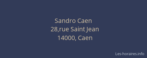 Sandro Caen