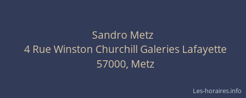 Sandro Metz