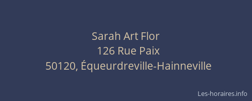 Sarah Art Flor