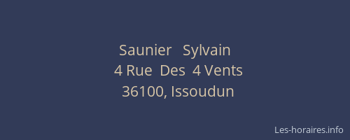 Saunier   Sylvain