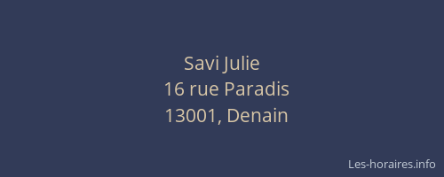 Savi Julie