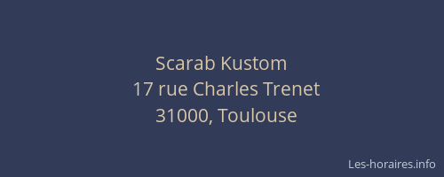 Scarab Kustom