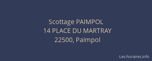 Scottage PAIMPOL