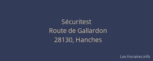 Sécuritest