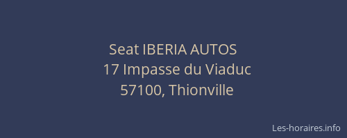 Seat IBERIA AUTOS