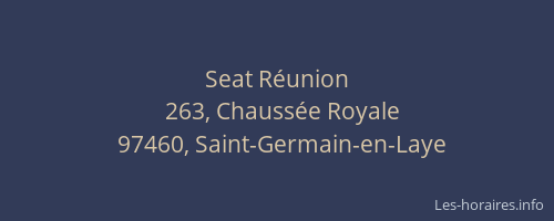 Seat Réunion