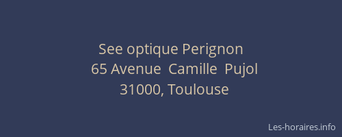 See optique Perignon