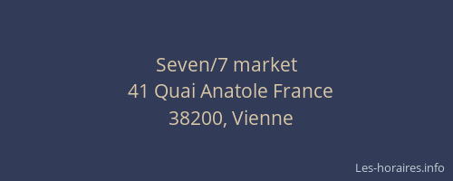 Seven/7 market