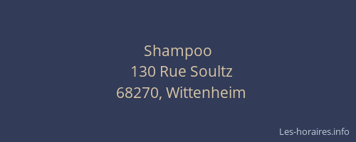 Shampoo