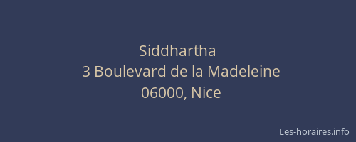 Siddhartha