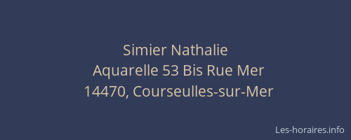 Simier Nathalie