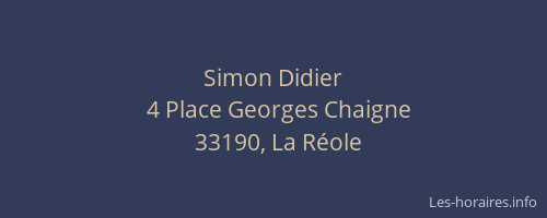 Simon Didier