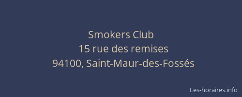 Smokers Club