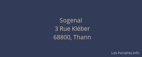 Sogenal