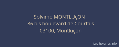 Solvimo MONTLUçON