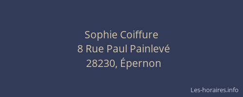 Sophie Coiffure