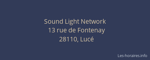 Sound Light Network