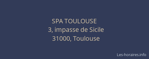 SPA TOULOUSE