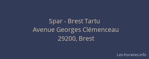 Spar - Brest Tartu