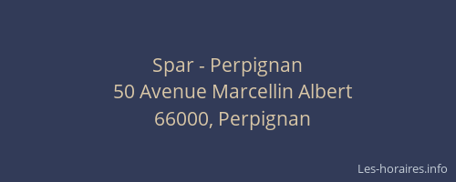 Spar - Perpignan