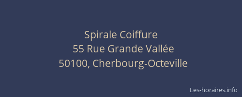 Spirale Coiffure