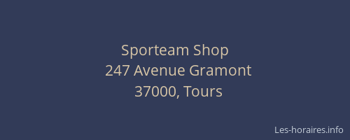 Sporteam Shop