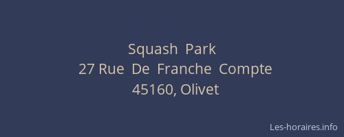 Squash  Park