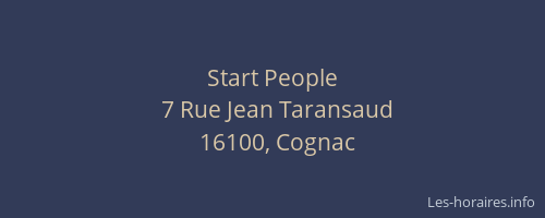 Start People