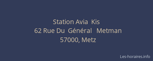 Station Avia  Kis